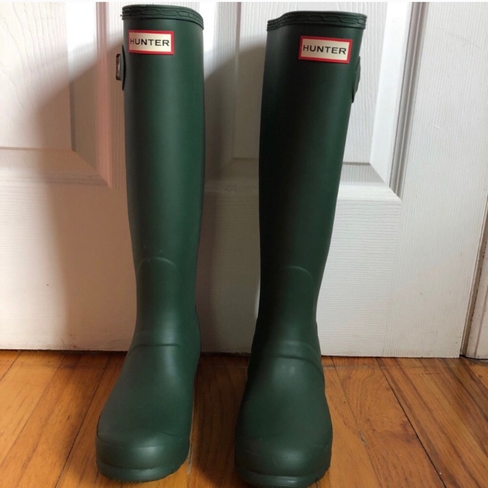 Green Hunter Boots